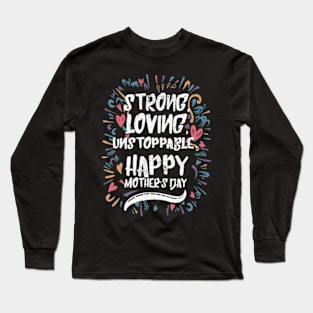 MOTHER’S DAY Quotes Typography Long Sleeve T-Shirt